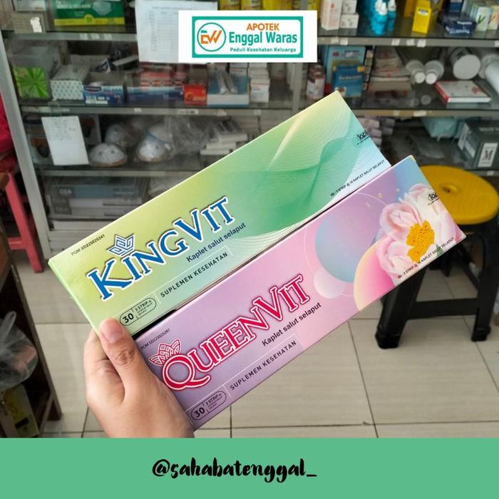 KINGVIT & QUEENVIT SUPLEMEN PROMIL