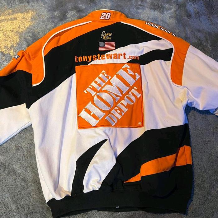 Jacket Nascar Homme Orange