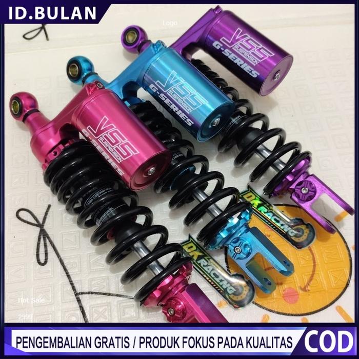 Shockbreaker Shock Belakang Hitamtabung Biru Vario 125 150 Tabung Modelcopy Yss G Series Ukuran