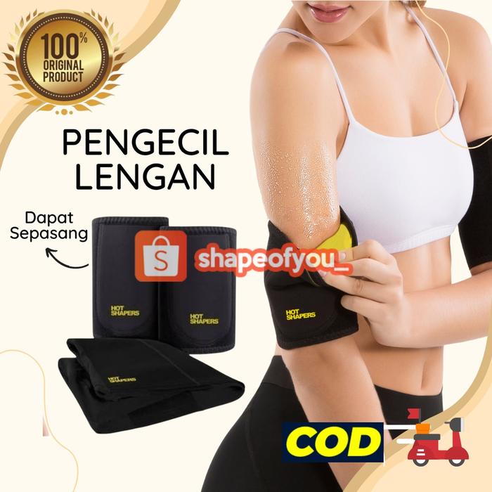 Pengecil Lengan Tangan Atas Korset Pembakar Lemak Ori Pelangsing Tangan Neotex Wanita Pria Pengecil 
