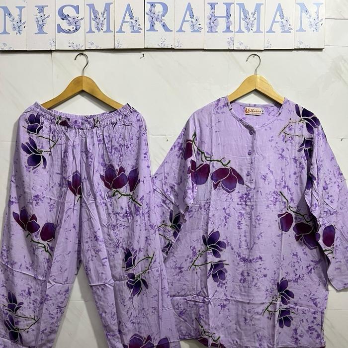 CP batik Sunan ori Muslim - XL , Jumbo - Motif  - tangan panjang , Celana Panjang