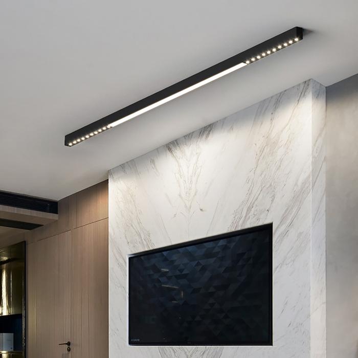 Living room lamp without main lamp surface mounted magnetic lamp