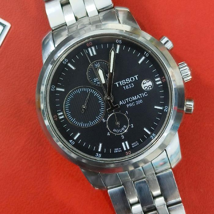 Tissot PRC 200 Chronograph Automatic Original not seiko mido Jam tangan