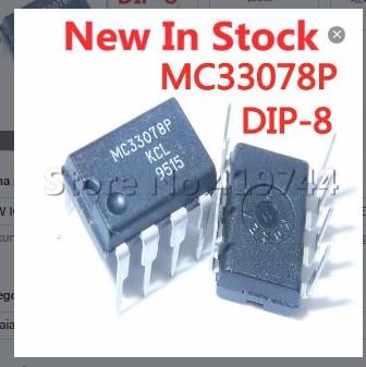NEW IC MC33078 M33078 MC33078D 33078 DIP-8 SPAREPART ELEKTRONIK