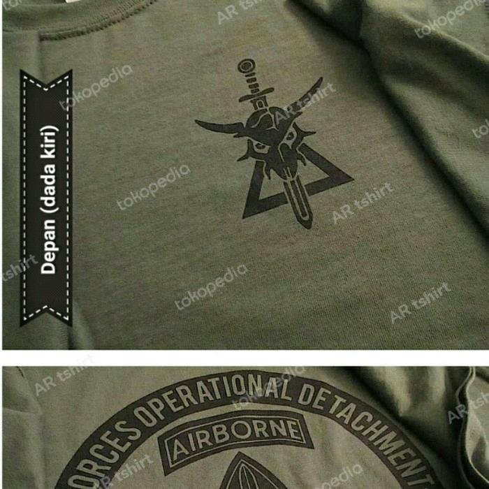 kaos t shirt baju MILITER - AIRBORNE FIRST SPECIAL FORCES