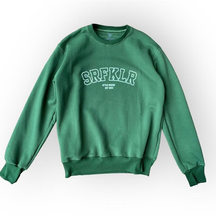 Surfakiller Sweater Crew Neck Fit Katun Sablon Pria Hoodie Distro Crewneck Fleece