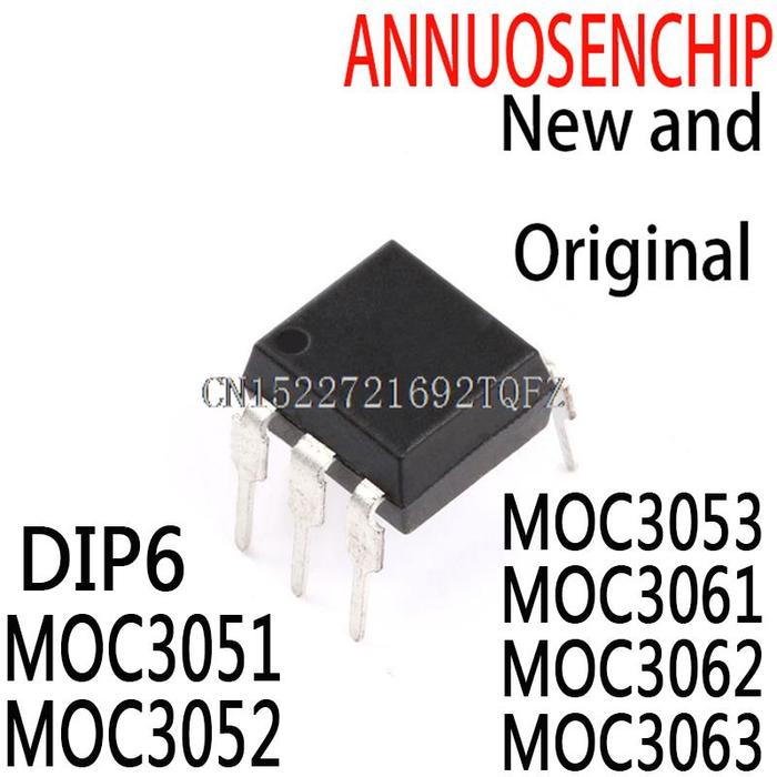 100PCS DIP6 DIP5 EL3051 EL3052 EL3053 EL3061 EL3062 EL3063 MOC3051