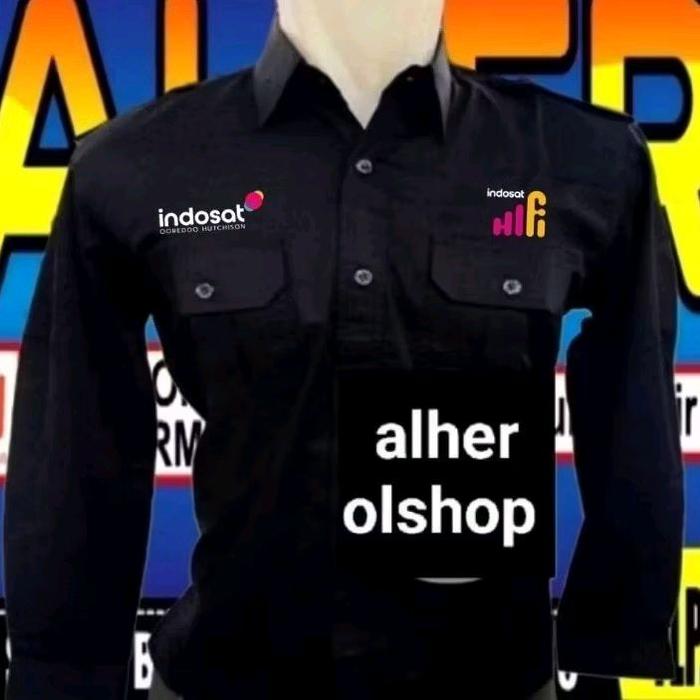 kemeja Indosat baju Indosat seragam Indosat kemeja kerja Indosat baju kerja Indosat seragam kerja In
