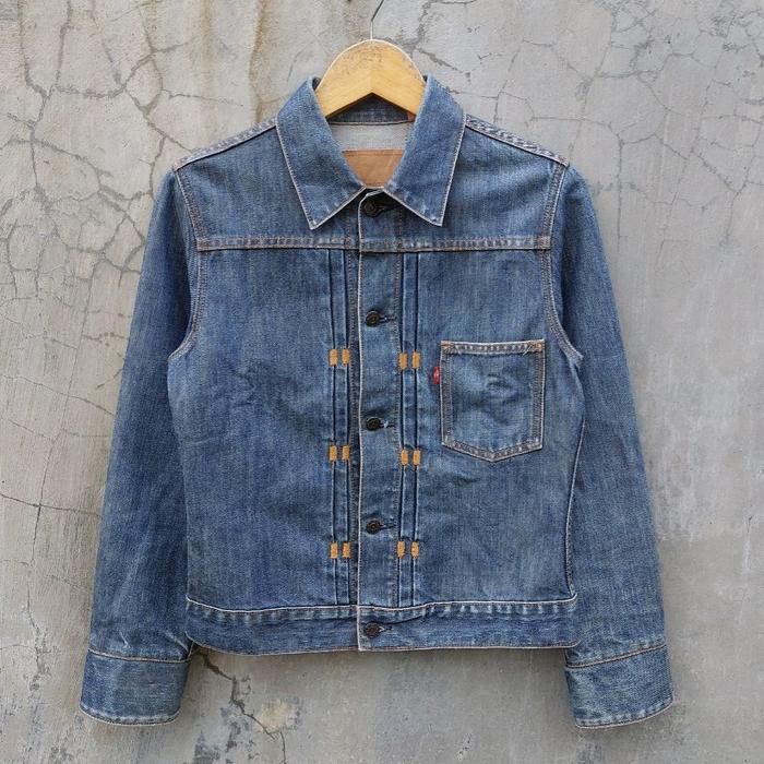 jaket jeans trucker L E V I S type 1 denim size s/xs second