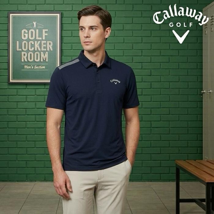 Kaos Polo CALLAWAY GOLF SPORT Shirt Olahraga Original Second Preloved