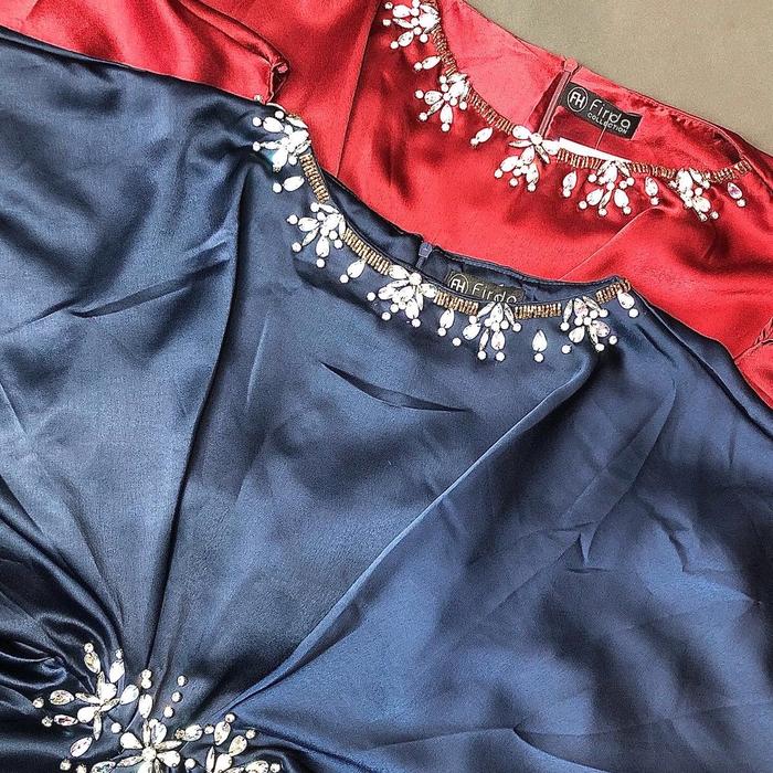 ALLAYA KAFTAN BUSANA MUSLIM LEBARAN CANTIK Gamis