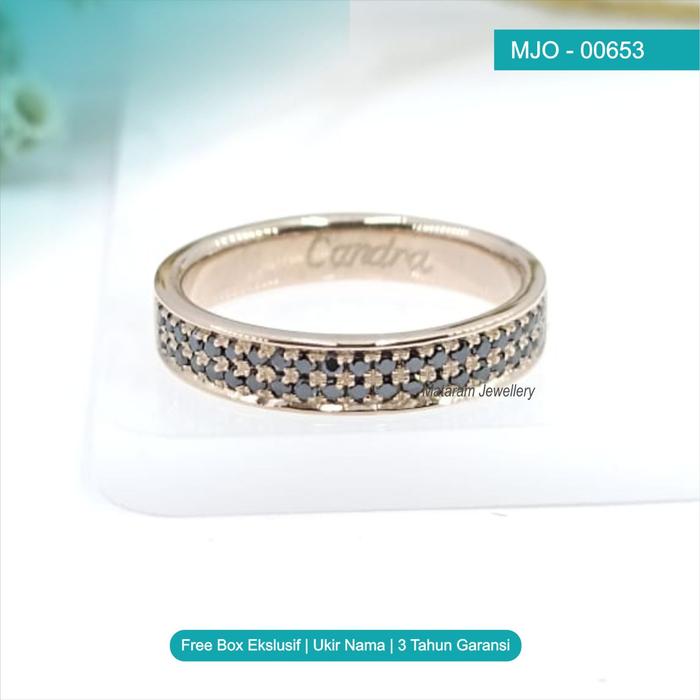 Order Cincin Keren Emas Kuning Kadar 8K Cincin Single - Bebas Request Model Cincin By Mataram Jewell