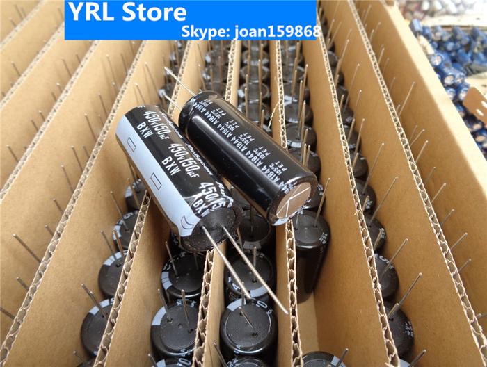 15PCS FOR 150UF 450V Japanese Ruby BXW power capacitor long life