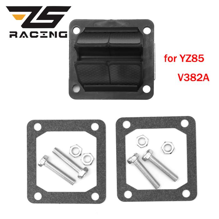 ZSDTRP Motorcycle YZ85 Intake Reed Valve Carbon Fiber for Yamaha 85cc