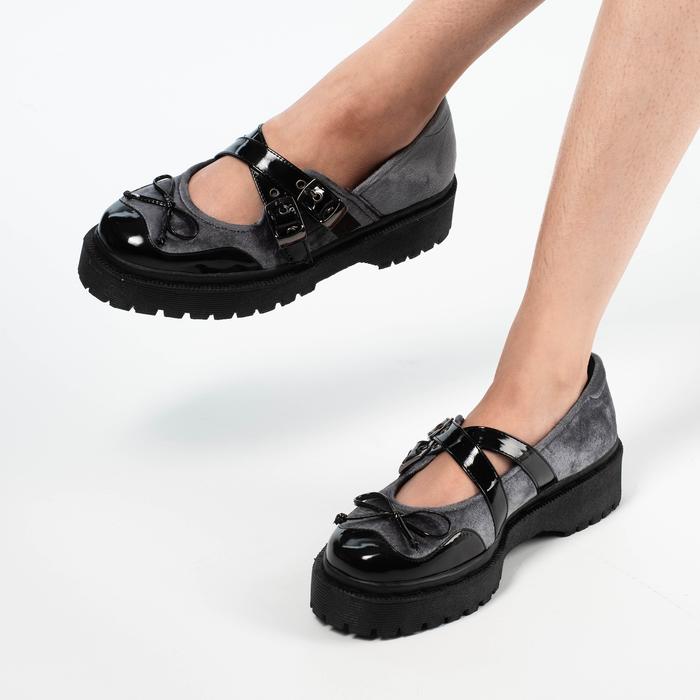 CEKHAS - Jisoo Blueish Grey Shoes Wanita GIRL CRUSH Collection