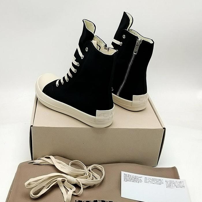 Rick 2021 Men's Shoes Canvas Sports Soled Boots Couple's Shoes Owens