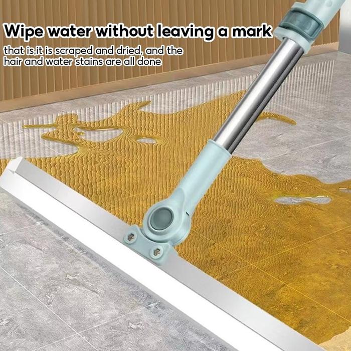 Serokan Air Pembersih Lantai Sapu Karet Wiper Pel Dorong Serbaguna Kaca Sikat Wc Kamar Mandi Alat
