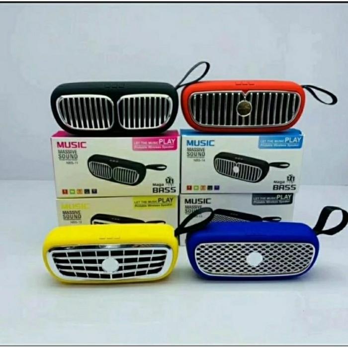 Speaker Bluetoot NBS Wireless Portable Mega Bass Sound
