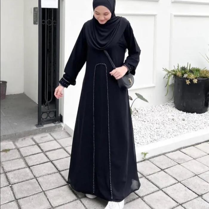Abaya zulfa ,abaya dewasa ,abaya sifon