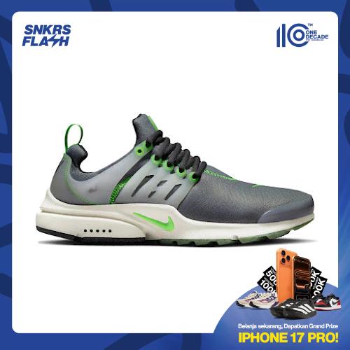 NIKE Presto Smoke Grey Scream Green Sepatu Sneakers Pria - FJ2685001