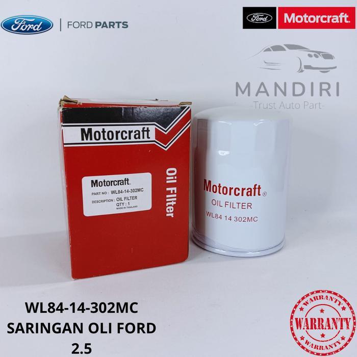 SARINGAN OLI FORD RANGER 2.5 FILTER OLI FORD 2500cc ORI WL84-14-302MC BERGARANSI Alat Engine Kendara