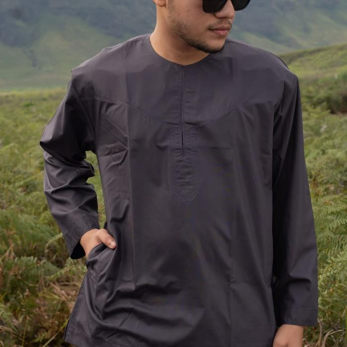 Koko Uje, Koko abudhabi, Koko mesir alfa reyhan Taqwa oblong Dewasa Muslim Panjang Pria Nyaman minim