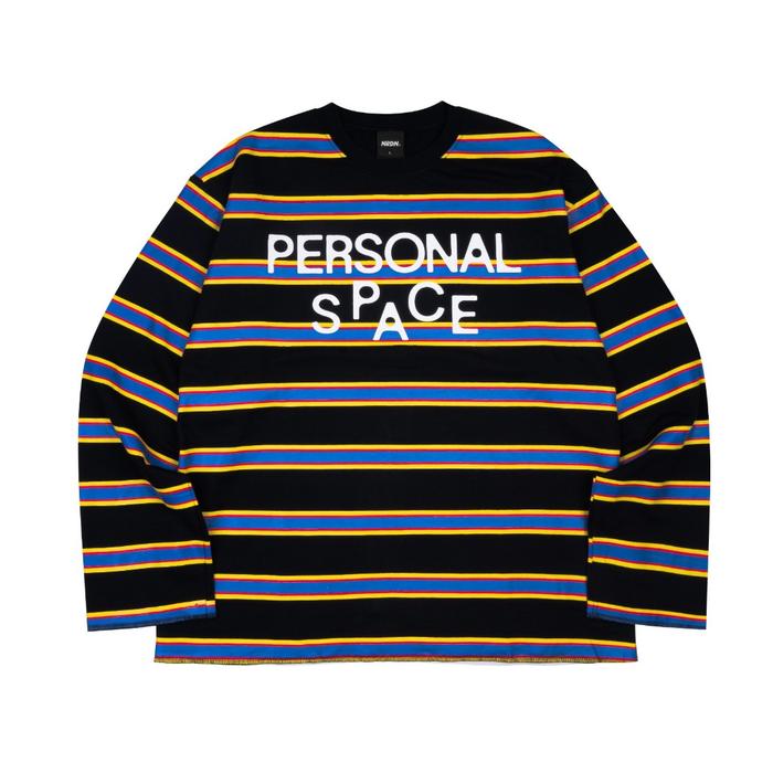 PREMIUM (READY) terjamin NRDN Clothing Sweatshirt Salur Boxy Fit SPACE CREWNECK terlaris