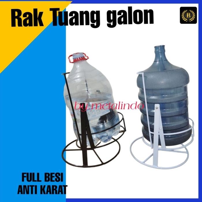 READY Rak Tuang Galon Air minum Rak Besi Tuang Galon Rak Galon