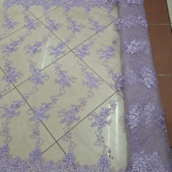 TULLE CORNELI SALJU/tile salju original/brokat tile salju bahan kebaya