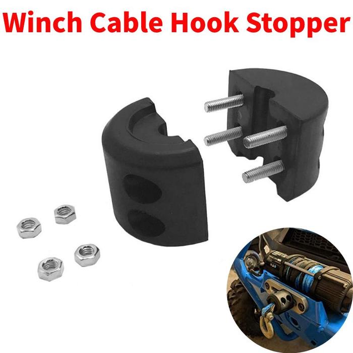 Rubber Winch Cable Hook Stopper Device Anti-Corrosion Winch Motor