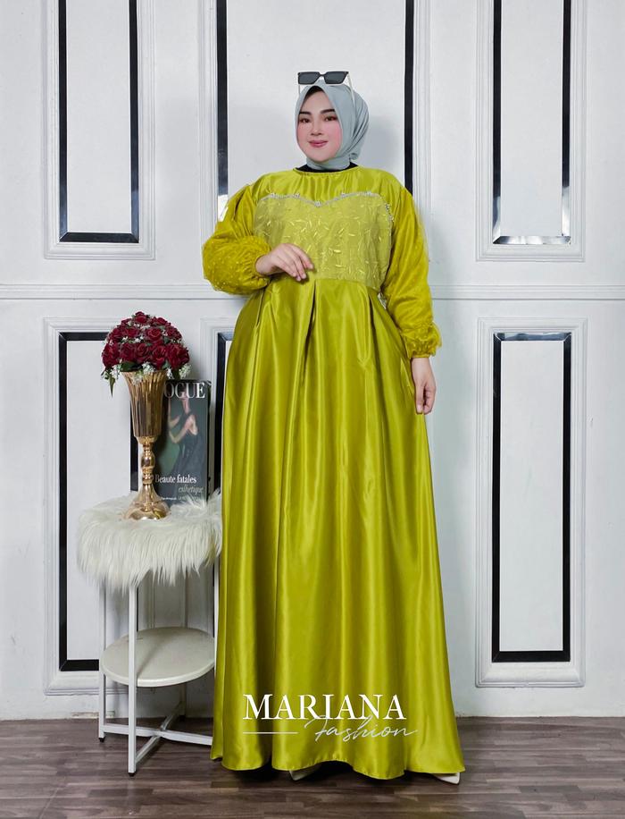 Dress Aamberli Macam warna Gamis Syari Gamis Putih Polos Dewasa Gamis Maxy Dress Remaja terbaru 202