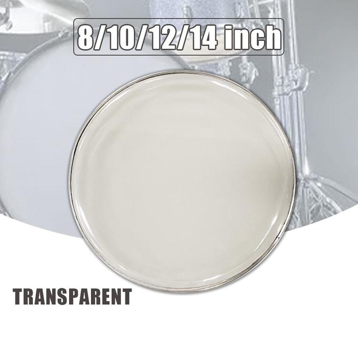 8/10/12/14 Inch Membran Mika Drum Head Darbuka Mika Transparent Mika Ketipung Kendang Koplo Dangdut 