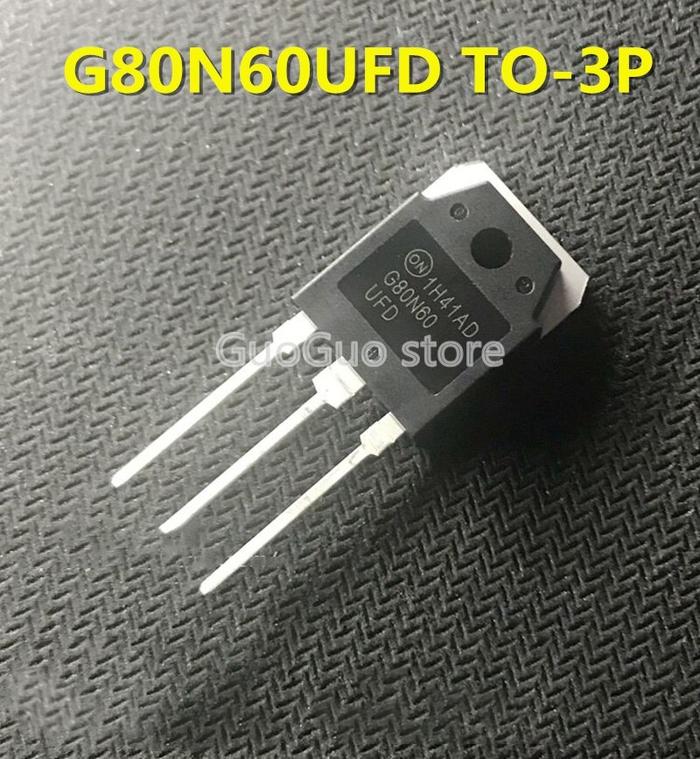 2Pcs Asli G80N60 G80N60UFD TO-3P SGH80N60UFD SGH80N60 TO3P 80A/600V
