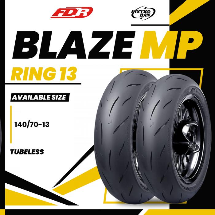 Ban matic FDR Federal Blaze MP 140/70 Ring 13 Tubeless NMAX PCX ADV Tubeless