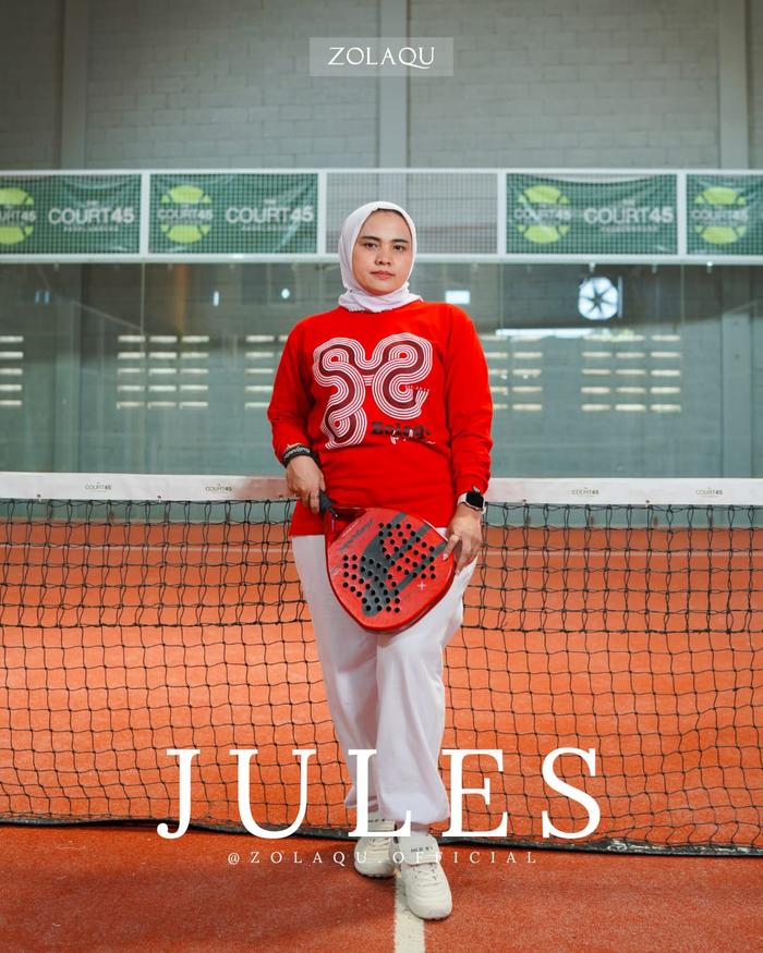 ZOLAQU - Setelan Merah Putih Jules