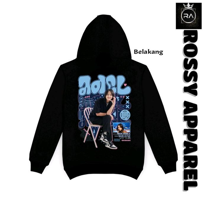 Jaket Hoddie JKT48 Adel Grafity NEW Free PC dan Goodibag
