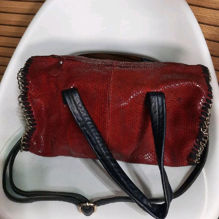 tas kulit ular