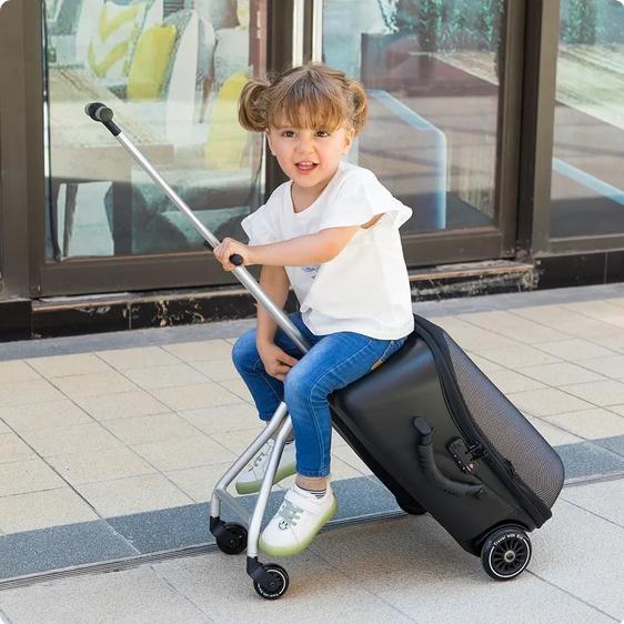 Koper Stroller 2 In 1 Luggage Koper Duduk Koper Anak Qbox Q-Box