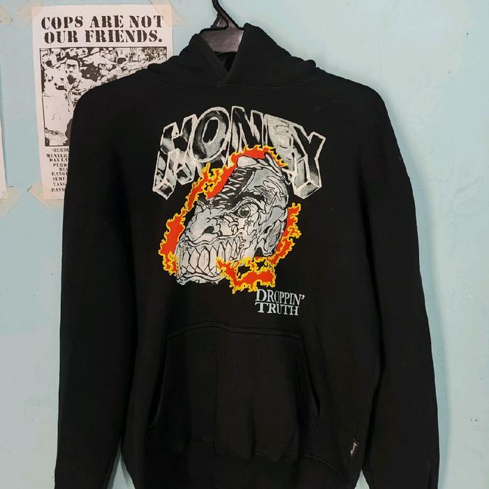 Merch Honey - Hoodie Droppin' Truth by Greedy Dust Size L 61 X 71