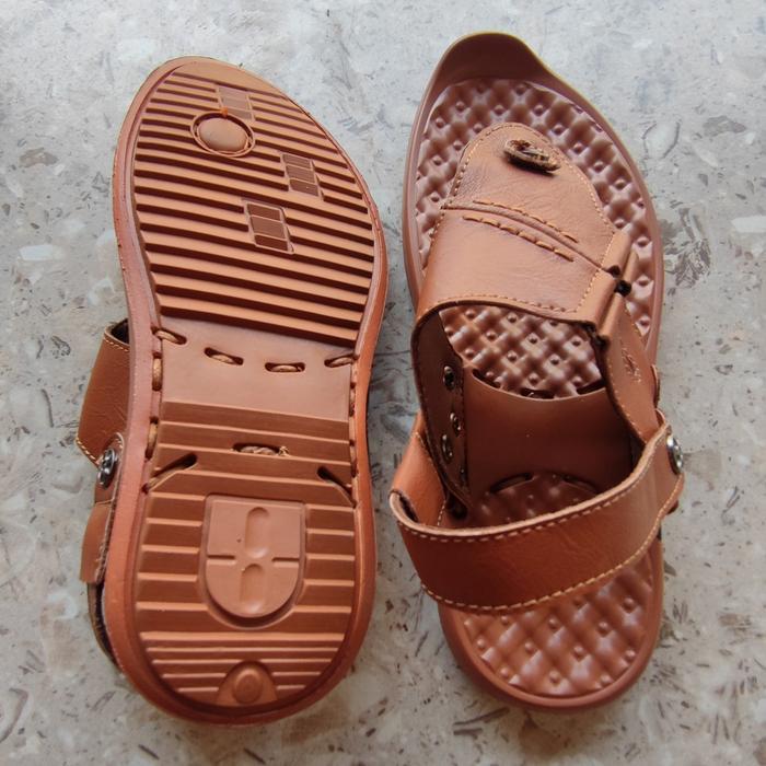 Eiger - Terlaris Sandal Jepit Hiking Pria Original Sendal Kulit Asli Outdoor Keren Lembut Bernapas M