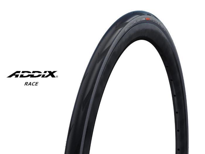SCHWALBE FOLDABLE TIRE PRO ONE AERO 700C X 28 MM 28-622 ADDIX RACE BLACK BLUE - FRONT & Rear PMJ69 T