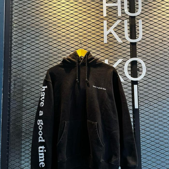 Hoddie have a good time spellout original