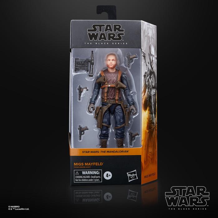 Star Wars Hasbro The Black Series Migs Mayfeld 6 Inci Model Action