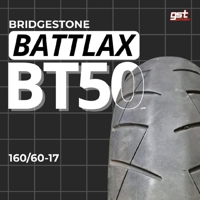 Battlax BT50 160/60-17 Bridgestone ban copotan motor Supermoto Er6n Versys