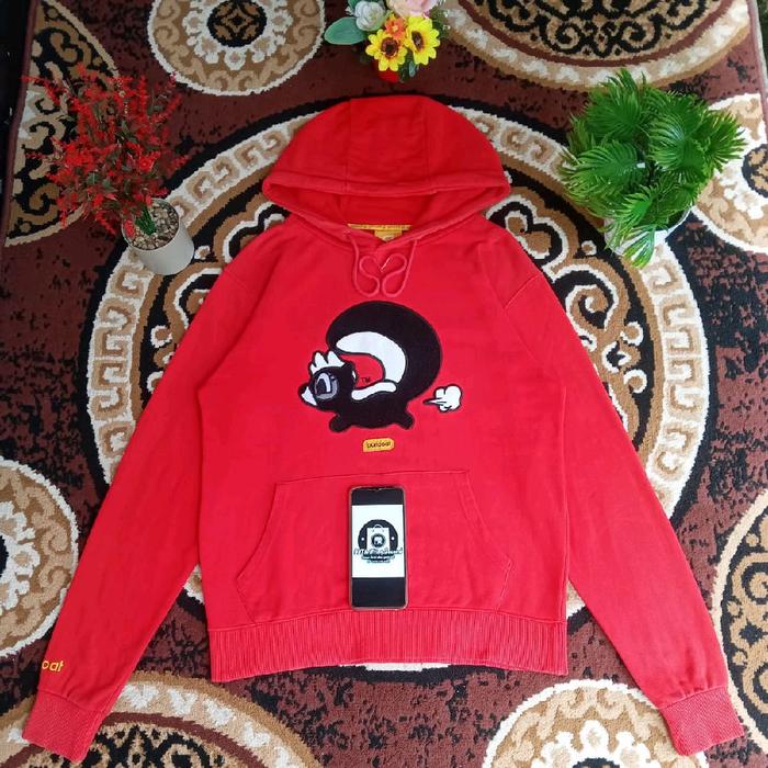 HOODIE PANCOAT WARNA MERAH