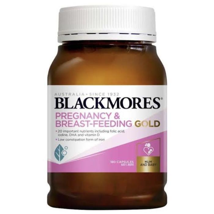 PROMO GUYS Blackmores Pregnancy & Breastfeeding Gold Vitamin 60 Capsules PREMIUM