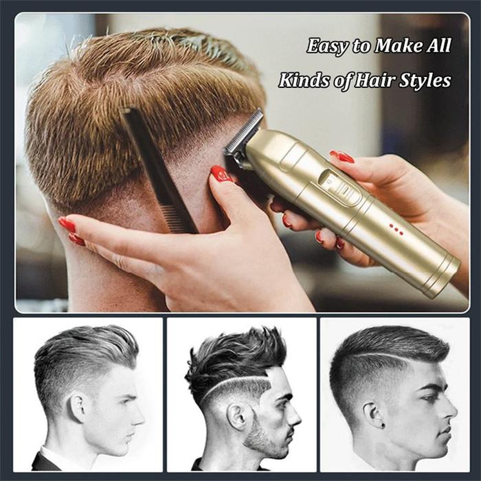 New Professional Electric Barber Rechargeable Hair Clipper Blade
