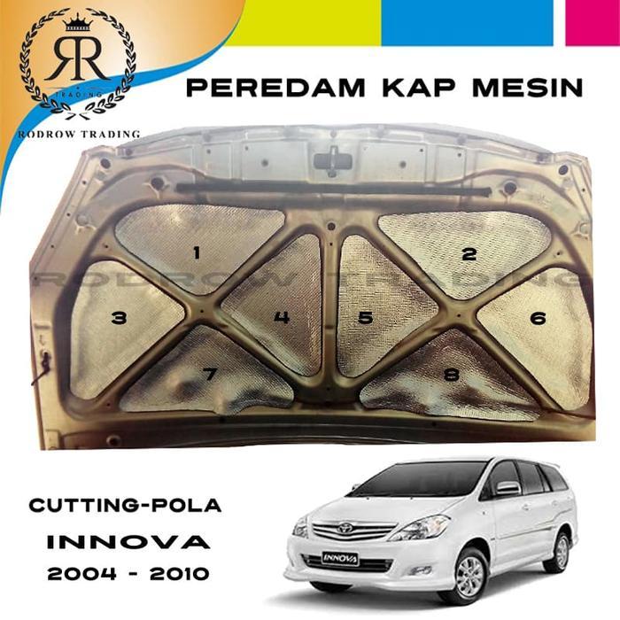 Peredam Kap Mesin Mobil Innova / Cutting Pola Kap Mesin Mobil Innova