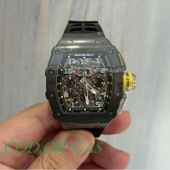 11 CERAMIC SWISS RM11-03 CHRONOGRAPH BLACK TIER 5