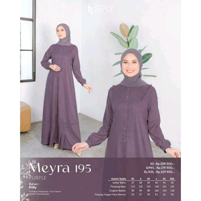 GAMIS LEBARAN SEPLY MEYRA 195